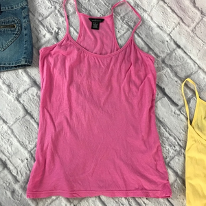 Vintage Y2K Moda Victoria's Secret Racerback Lightweight Cotton‎ Tank